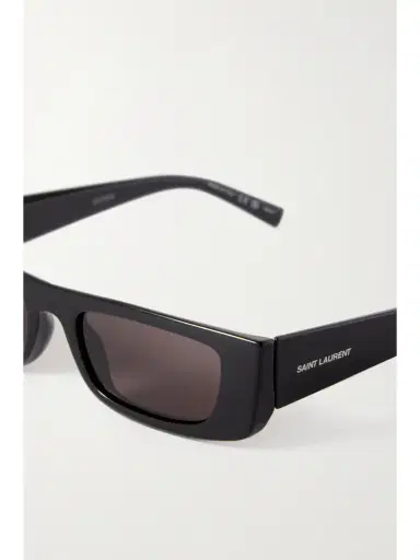 Saint Laurent Eyewear Rectangular-frame Acetate Sunglasses | Thumbnail 4 Saint Laurent Eyewear Rectangular-frame Acetate Sunglasses | Thumbnail 4