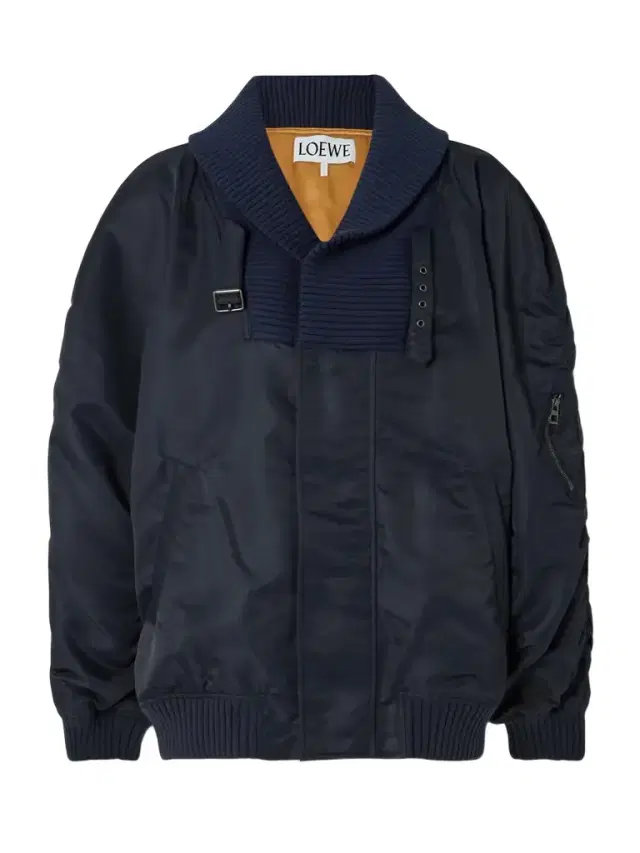 Oversized Shell Bomber Jacket
