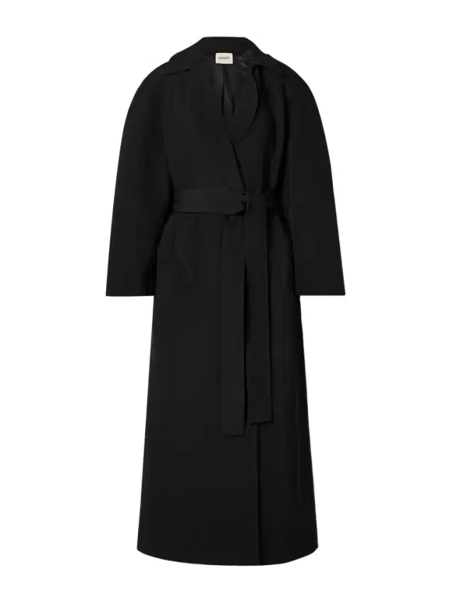 Roth Belted Grain De Poudre Coat