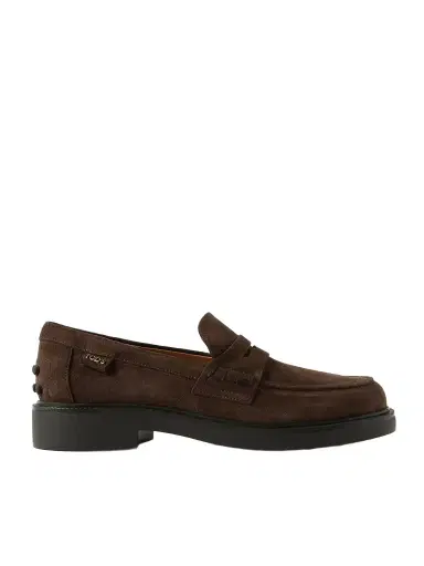 Tod's Mocassino Suede Loafers | Thumbnail 1