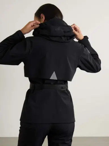 Moncler Grenoble Fex Hooded Belted Stretch-shell Jacket | Thumbnail 3 Moncler Grenoble Fex Hooded Belted Stretch-shell Jacket | Thumbnail 3