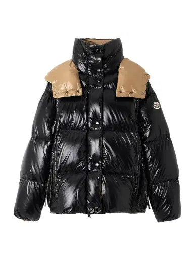 Moncler Parana Logo-appliquéd Quilted Shell Hooded Down Jacket | Thumbnail 1 Moncler Parana Logo-appliquéd Quilted Shell Hooded Down Jacket | Thumbnail 1