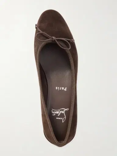 Christian Louboutin Sweetie Jane Suede Flats | Thumbnail 5 Christian Louboutin Sweetie Jane Suede Flats | Thumbnail 5