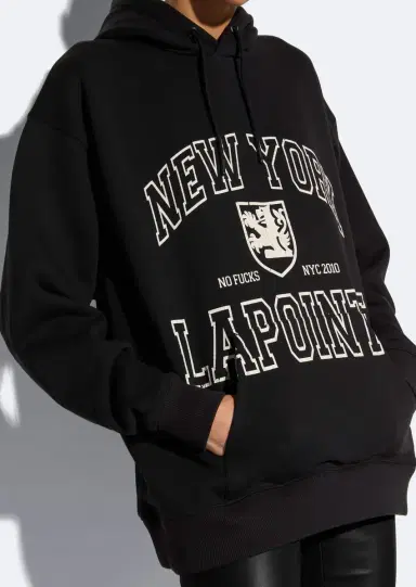 Lapointe Cotton Logo Sweatshirt | Thumbnail 3 Lapointe Cotton Logo Sweatshirt | Thumbnail 3