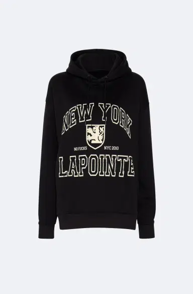 Lapointe Cotton Logo Sweatshirt | Thumbnail 4 Lapointe Cotton Logo Sweatshirt | Thumbnail 4