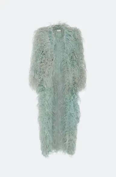 LAPOINTE Marbled Feathers Coat | Thumbnail 4 LAPOINTE Marbled Feathers Coat | Thumbnail 4