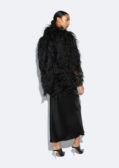 Lapointe Marbled Feathers Jacket | Thumbnail 2 Lapointe Marbled Feathers Jacket | Thumbnail 2