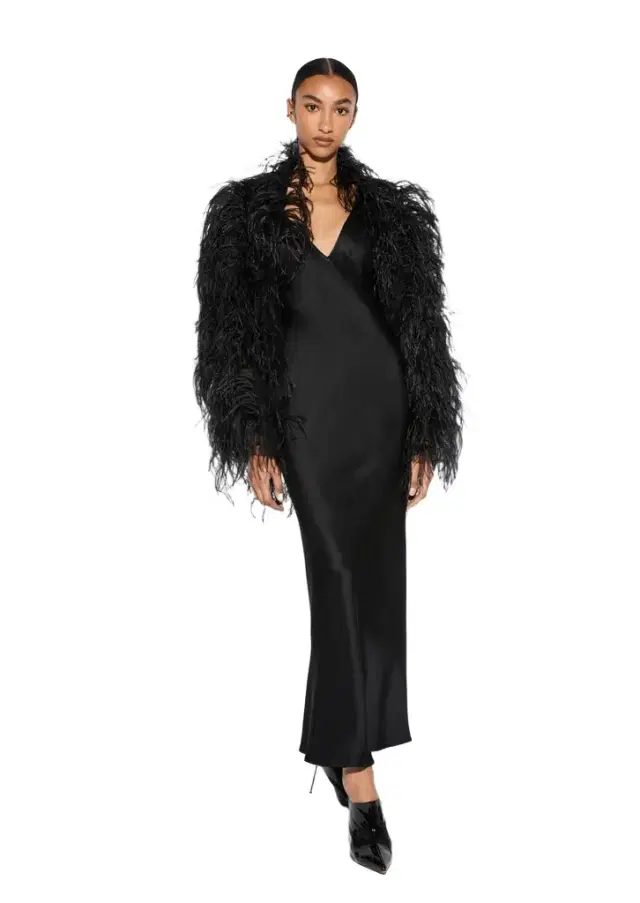 Marbled Feathers Jacket