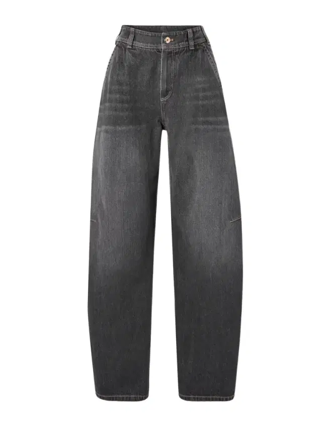 Pleated Boyfriend Jeans