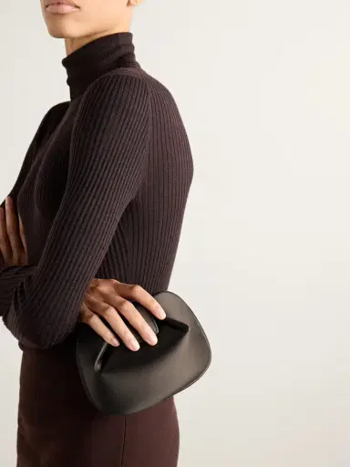Gabriela Hearst Soft Demi Satin Clutch | Thumbnail 2 Gabriela Hearst Soft Demi Satin Clutch | Thumbnail 2