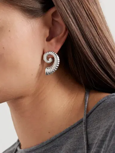 YSSO 1989 Sterling Silver Earrings | Thumbnail 2 YSSO 1989 Sterling Silver Earrings | Thumbnail 2