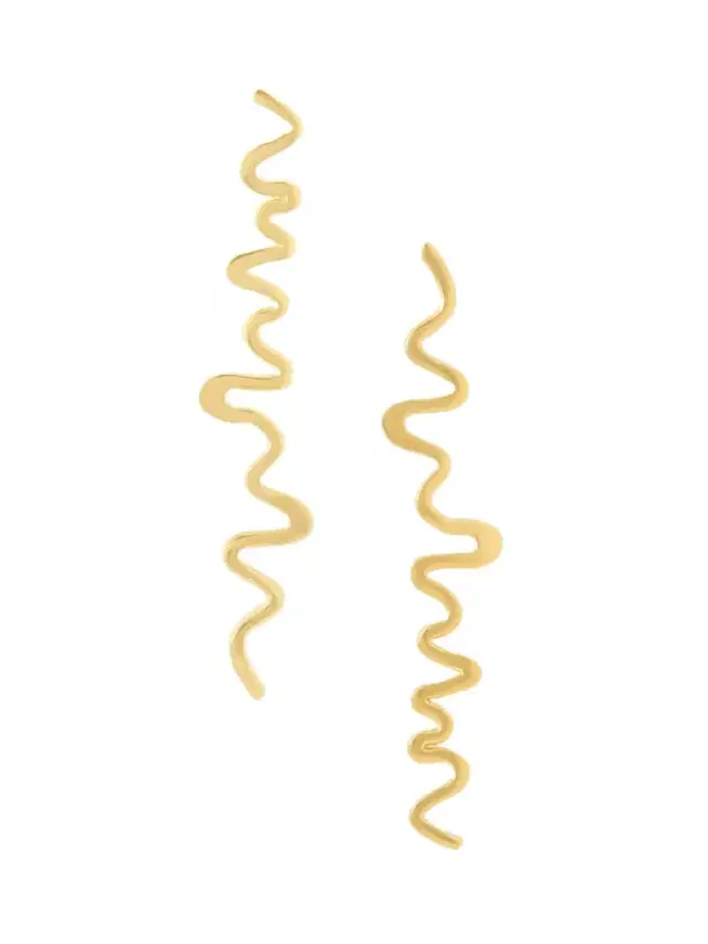 Shore Gold-plated Earrings