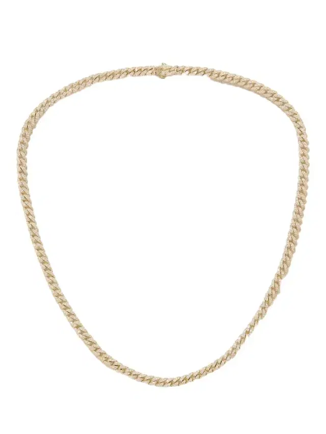 Sydney Evan 14-karat Gold Diamond Necklace