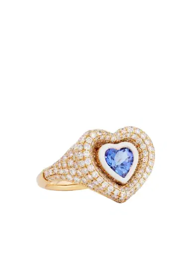 Kamyen Manaal 2.0 18-karat Gold, Diamond And Tanzanite Ring | Thumbnail 1 Kamyen Manaal 2.0 18-karat Gold, Diamond And Tanzanite Ring | Thumbnail 1