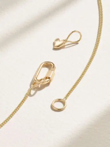 Marla Aaron Fine Curb 18-karat Gold Diamond Necklace | Thumbnail 3 Marla Aaron Fine Curb 18-karat Gold Diamond Necklace | Thumbnail 3