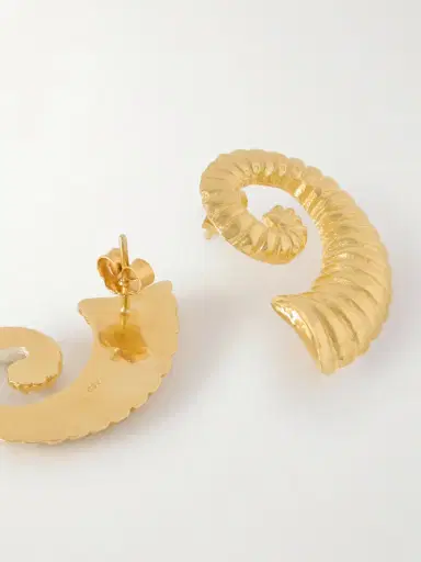 YSSO 1989 Gold-plated Earrings | Thumbnail 3 YSSO 1989 Gold-plated Earrings | Thumbnail 3