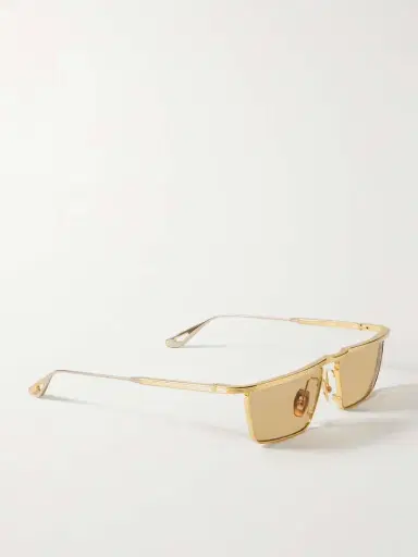 Jacques Marie Mage Bogart D-frame Gold-tone Sunglasses | Thumbnail 3 Jacques Marie Mage Bogart D-frame Gold-tone Sunglasses | Thumbnail 3