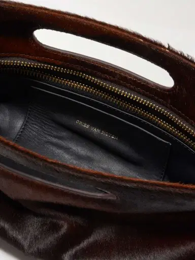 Dries Van Noten Calf Hair Shoulder Bag | Thumbnail 5