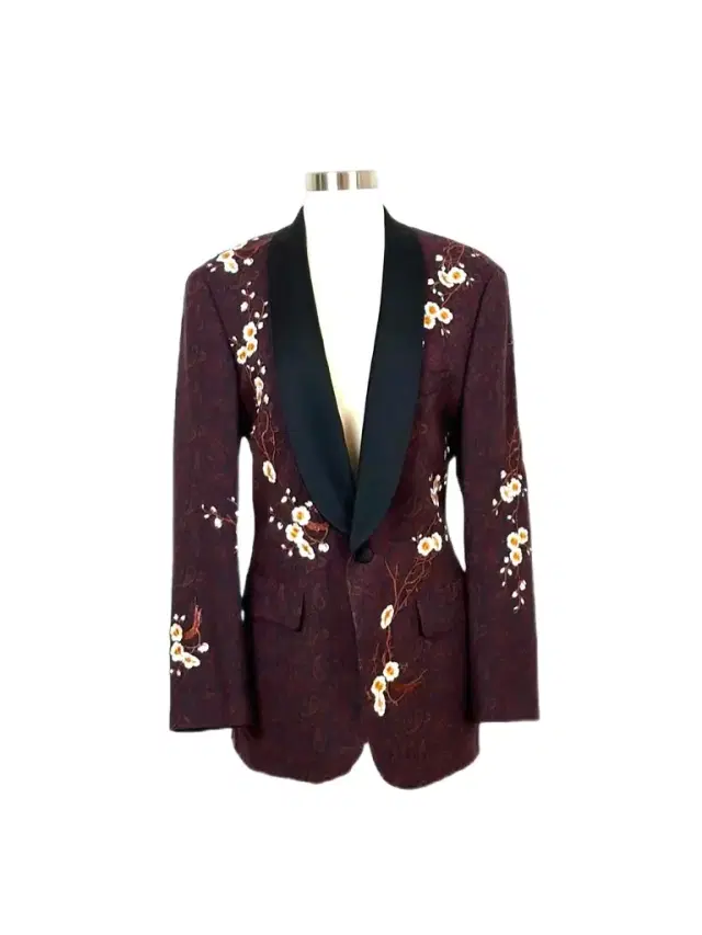 Dinner Jacket by Ralph Lauren adorned by Jen Wonders