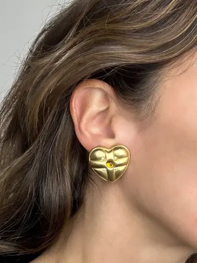 Jen Wonders Studio Heart Earrings | Thumbnail 2