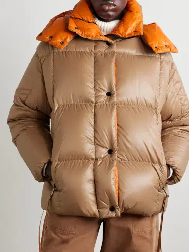 Moncler Parana Hooded Quilted Padded Shell Down Jacket | Thumbnail 3 Moncler Parana Hooded Quilted Padded Shell Down Jacket | Thumbnail 3
