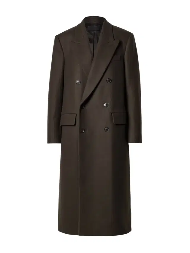Edmont Double-breasted Wool-blend Coat
