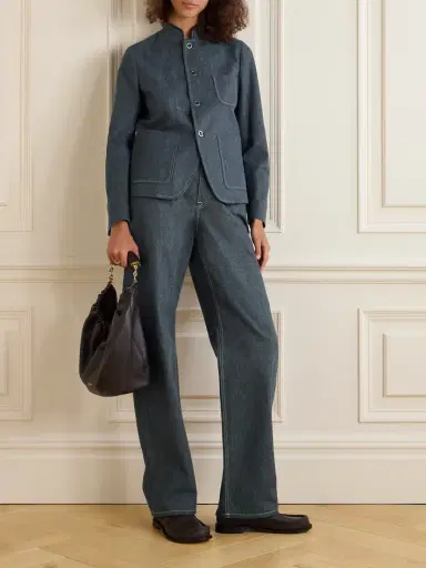 Loro Piana Mini Spagna Denim Jacket | Thumbnail 2 Loro Piana Mini Spagna Denim Jacket | Thumbnail 2