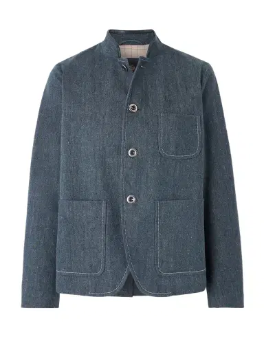 Loro Piana Mini Spagna Denim Jacket | Thumbnail 1 Loro Piana Mini Spagna Denim Jacket | Thumbnail 1