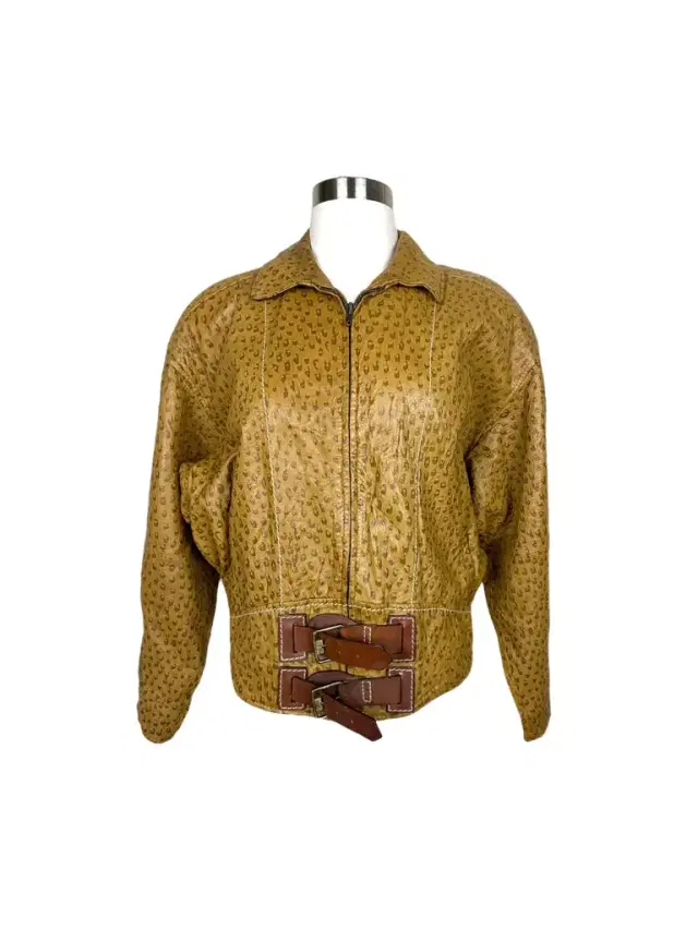 Leather Tan Jacket