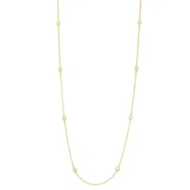 Stephanie Gottlieb 8 Stone Diamond Necklace | Thumbnail 11 Stephanie Gottlieb 8 Stone Diamond Necklace | Thumbnail 11