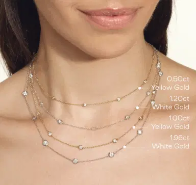 Stephanie Gottlieb 8 Stone Diamond Necklace | Thumbnail 3 Stephanie Gottlieb 8 Stone Diamond Necklace | Thumbnail 3