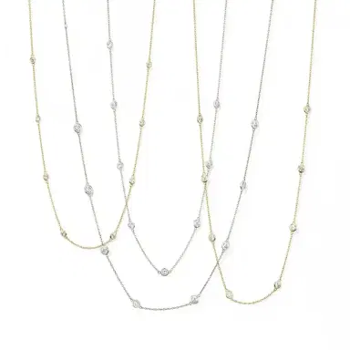 Stephanie Gottlieb 8 Stone Diamond Necklace | Thumbnail 4 Stephanie Gottlieb 8 Stone Diamond Necklace | Thumbnail 4