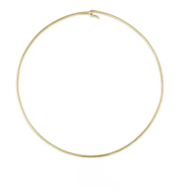 Stephanie Gottlieb Gold Wire Necklace