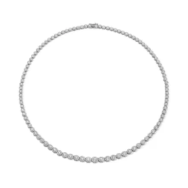 Stephanie Gottlieb Graduated Illusion Tennis Necklace | Thumbnail 2 Stephanie Gottlieb Graduated Illusion Tennis Necklace | Thumbnail 2