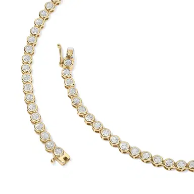 Stephanie Gottlieb Graduated Illusion Tennis Necklace | Thumbnail 4 Stephanie Gottlieb Graduated Illusion Tennis Necklace | Thumbnail 4