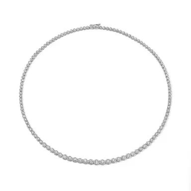 Stephanie Gottlieb Graduated Illusion Tennis Necklace | Thumbnail 6 Stephanie Gottlieb Graduated Illusion Tennis Necklace | Thumbnail 6