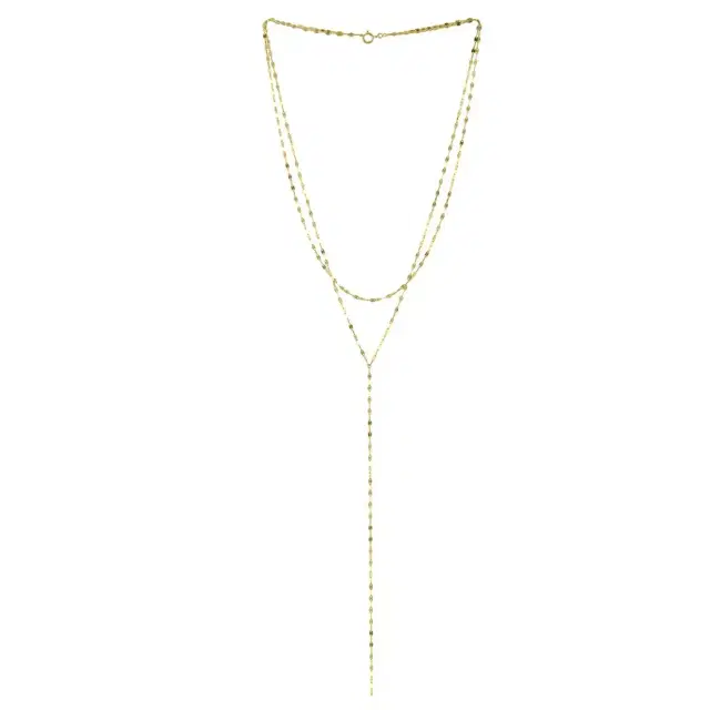 Stephanie Gottlieb Olivia Double Y Necklace