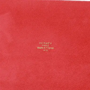 HERMÈS Hermes 2H Vide Poche "Hermes Sellier" Rouge Porcelain Change Tray | Thumbnail 5 HERMÈS Hermes 2H Vide Poche "Hermes Sellier" Rouge Porcelain Change Tray | Thumbnail 5