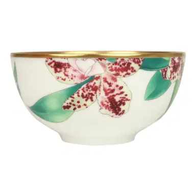 HERMÈS Hermes Passifolia Medium Porcelain Bowl | Thumbnail 3