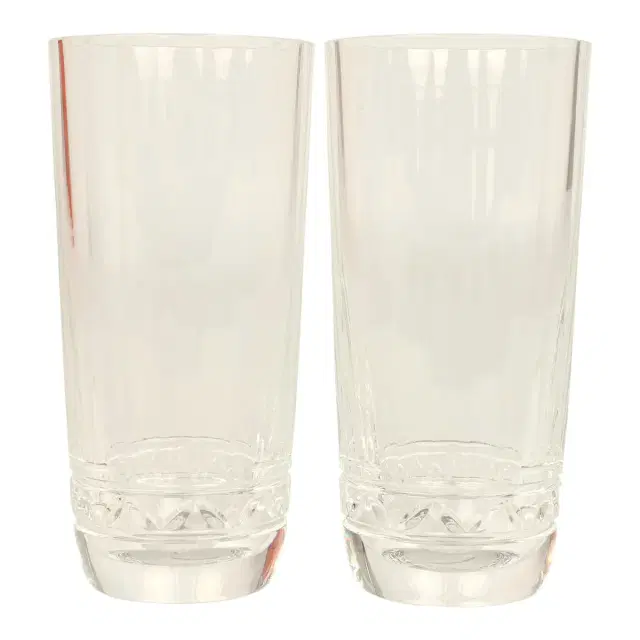 Hermes Saint Louis Highball Glass Crystal Set