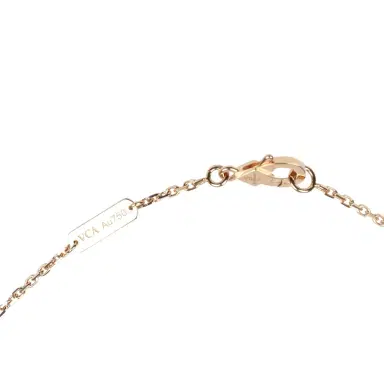 Van Cleef & Arpels Van Cleef & Arpels 2023 Holiday Vintage Alhambra Obsidian Pendant Necklace | Thumbnail 7 Van Cleef & Arpels Van Cleef & Arpels 2023 Holiday Vintage Alhambra Obsidian Pendant Necklace | Thumbnail 7