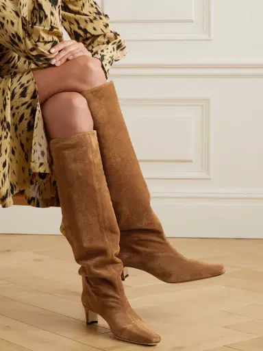 Staud Wally Suede Knee Boots | Thumbnail 2 Staud Wally Suede Knee Boots | Thumbnail 2