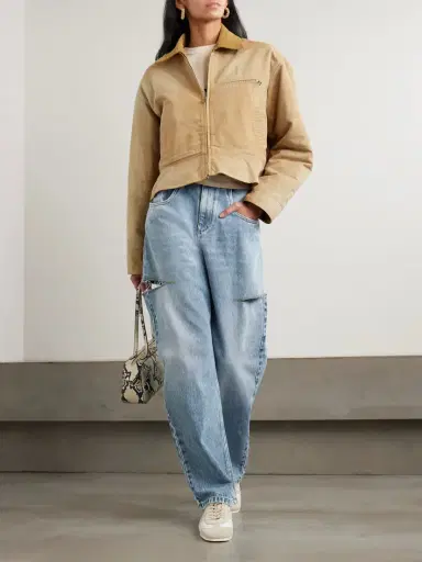 Maison Margiela Cutout High-rise Wide-leg Jeans | Thumbnail 2 Maison Margiela Cutout High-rise Wide-leg Jeans | Thumbnail 2