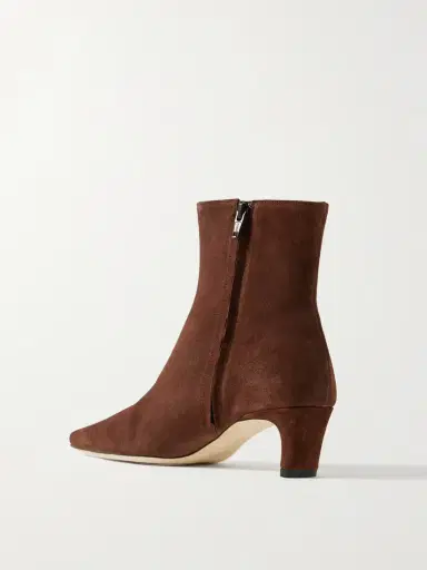 Staud Wally Suede Ankle Boots | Thumbnail 3 Staud Wally Suede Ankle Boots | Thumbnail 3
