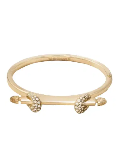 Ananya Chakra Icon 18-karat Gold, Diamond And Quartz Bangle | Thumbnail 1 Ananya Chakra Icon 18-karat Gold, Diamond And Quartz Bangle | Thumbnail 1