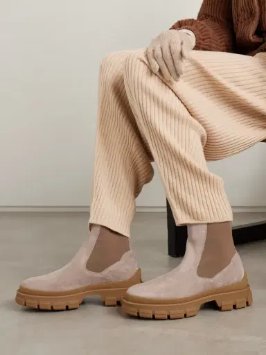 Moncler Hevea Suede Chelsea Boots | Thumbnail 2 Moncler Hevea Suede Chelsea Boots | Thumbnail 2