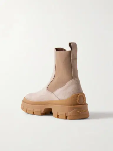 Moncler Hevea Suede Chelsea Boots | Thumbnail 3 Moncler Hevea Suede Chelsea Boots | Thumbnail 3