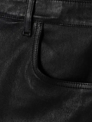 Joseph Duke Cropped Leather Flared Pants | Thumbnail 5 Joseph Duke Cropped Leather Flared Pants | Thumbnail 5