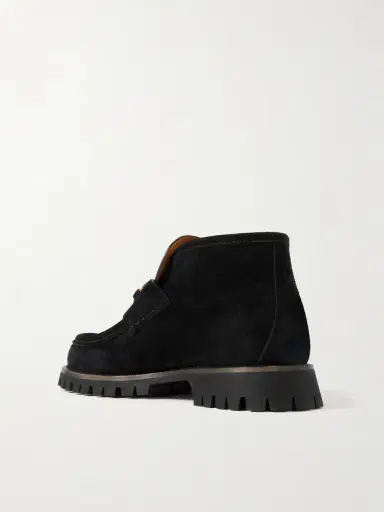 Gucci Sylke Horsebit-detailed Suede Ankle Boots | Thumbnail 3