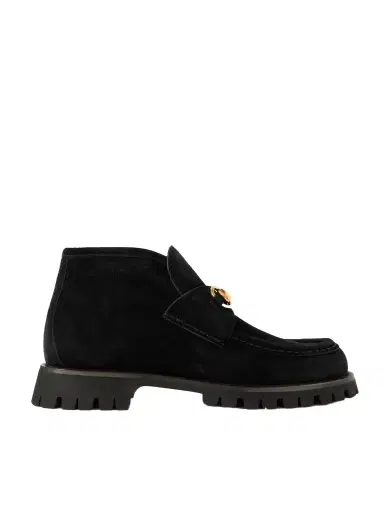 Gucci Sylke Horsebit-detailed Suede Ankle Boots | Thumbnail 1